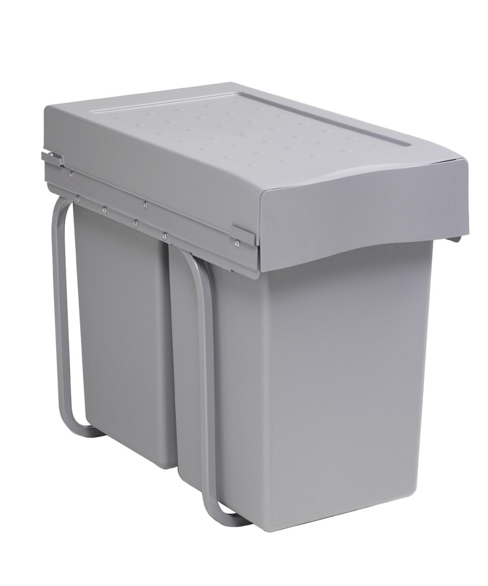 Alternative view of Raccoglitore ad estrazione frontale 2x14L - Made in Italy