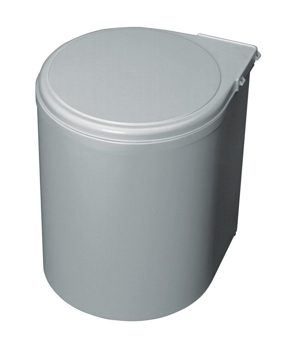 Raccoglitore con fissaggio ad anta e sollevamento automatico del coperchio 1x13L - Made in Italy