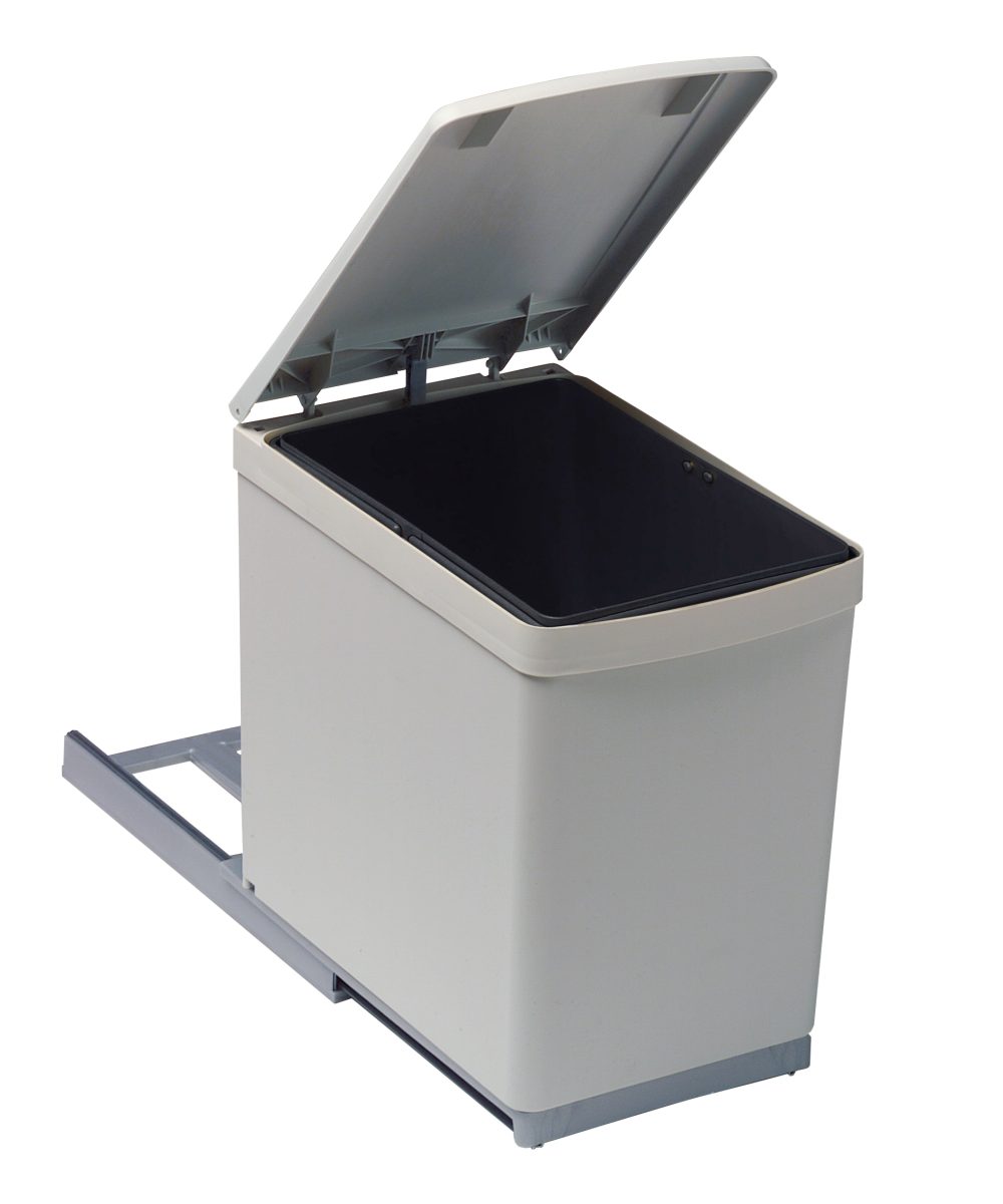 Raccoglitore ad estrazione frontale 1x16L - Made in Italy