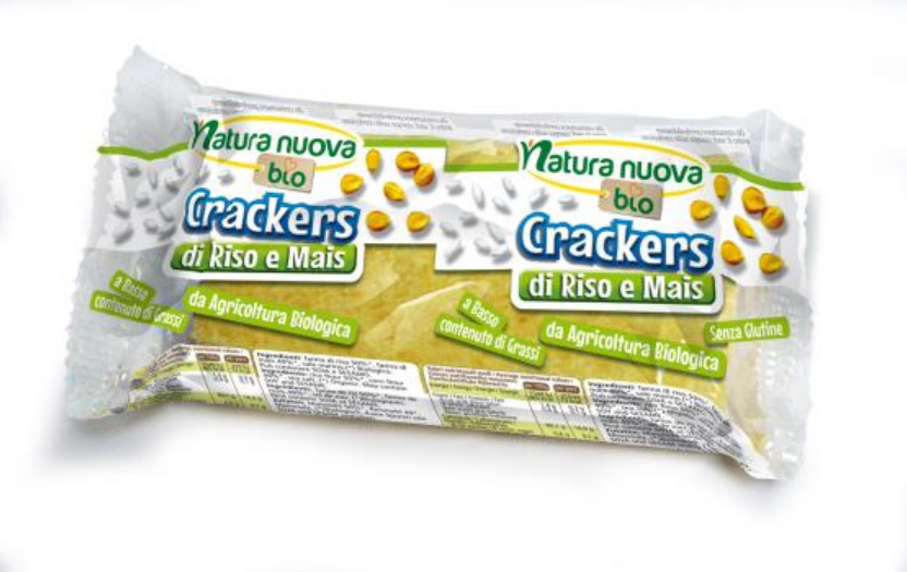 Cracker bio riso e mais