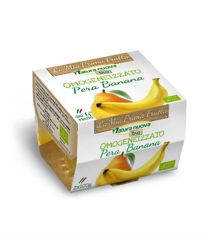 Omogeneizzato Bio Pera Banana Conf. 2x100g