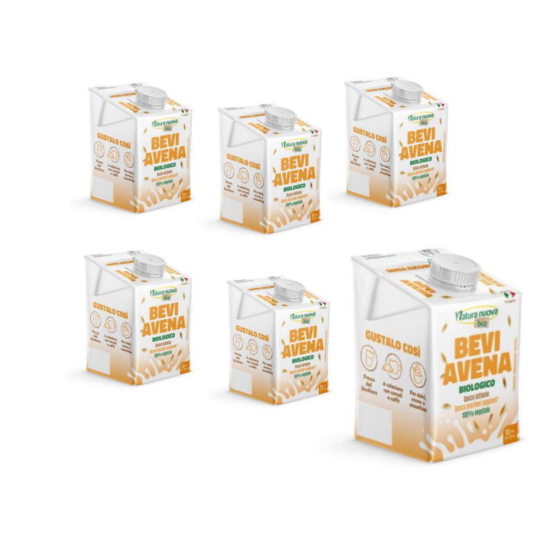 Bevi Avena - Bevanda biologica a base di avena Pack 12pz