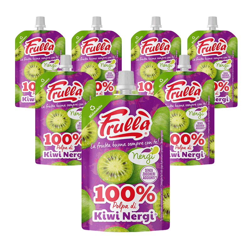 Frutta Frullata 100% Kiwi Nergi - Pack 10 Pezzi