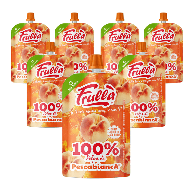 Frutta Frullata 100% Pescabianca® - Pack 10 Pezzi