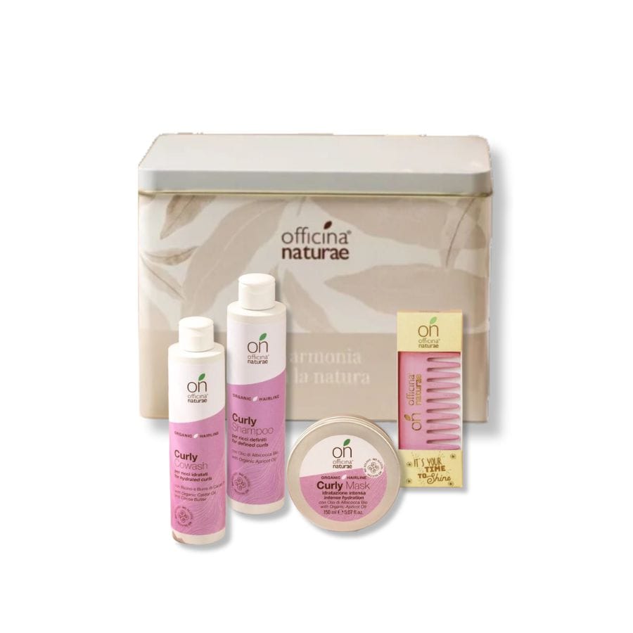 Kit Per Capelli Ricci con Pettine in Legno I WHATaECO