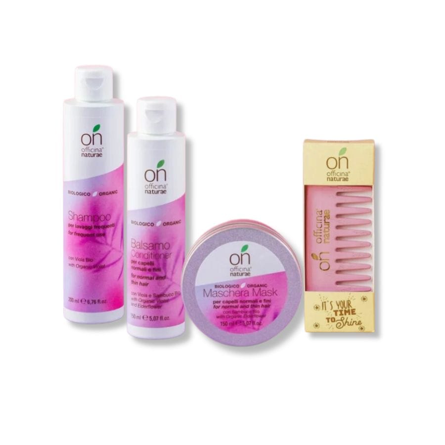 Kit Completo Capelli Normali e Fini: 4 Prodotti e Scatola in Latta - immagine 2