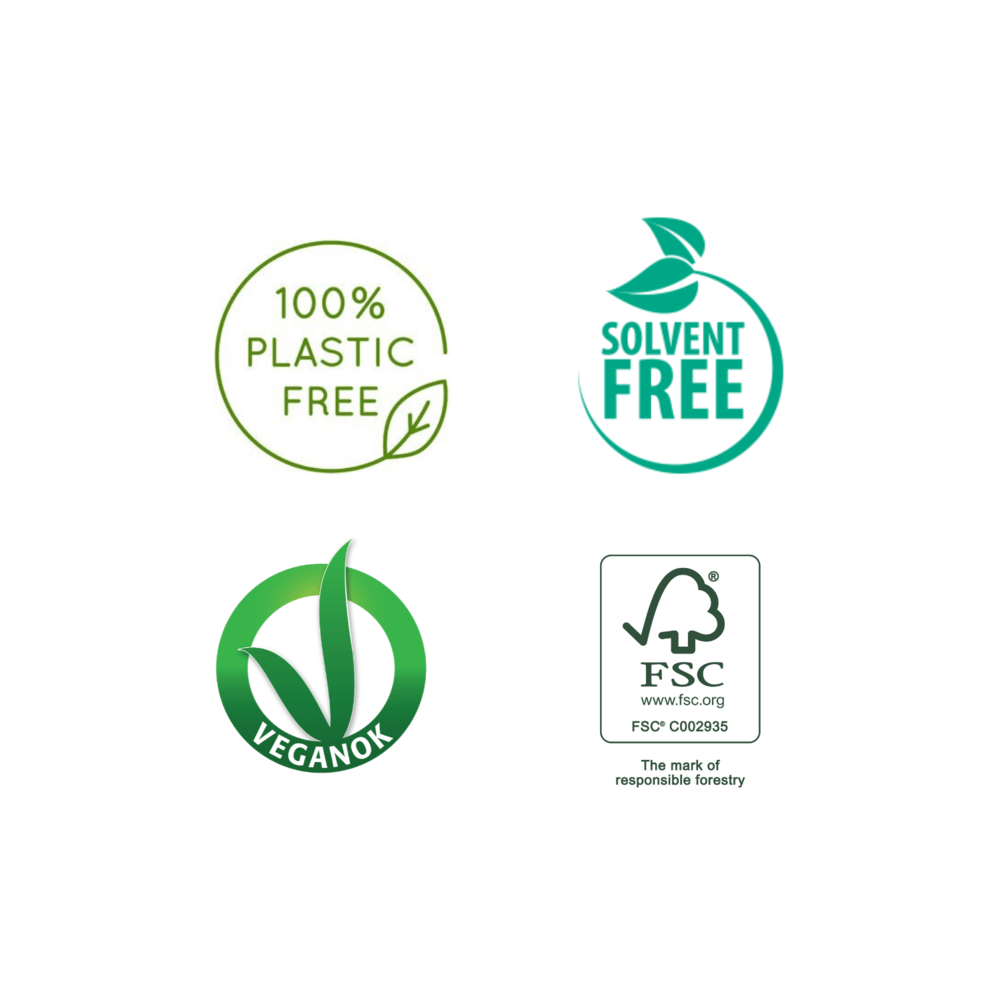 Pettine a denti radi con manico - immagine 5