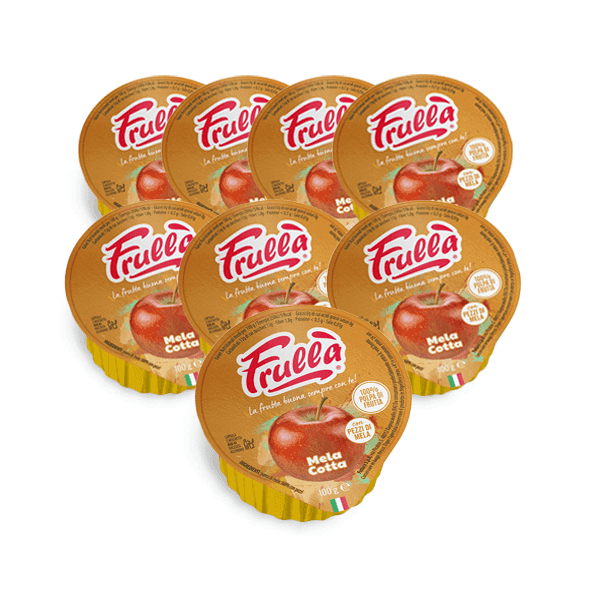 Polpa di frutta Mela Cotta - Pack 18 pezzi