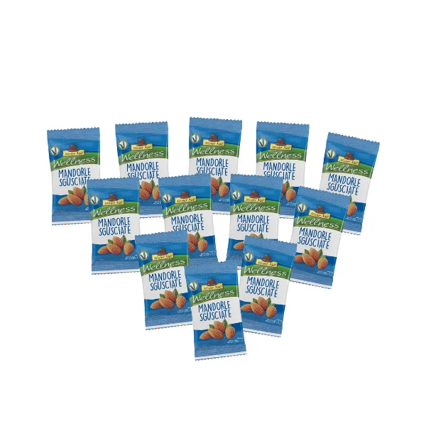 Mandorle al Naturale - 25g Pack 24 Pezzi