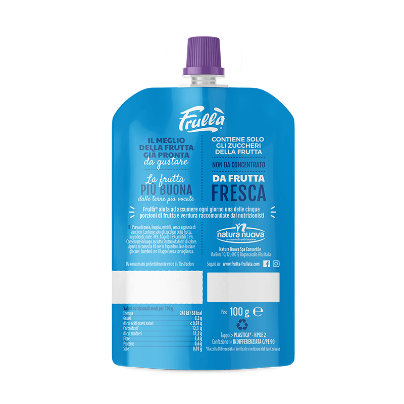 Alternative view of Frutta Frullata Mela Fragola Mirtilli