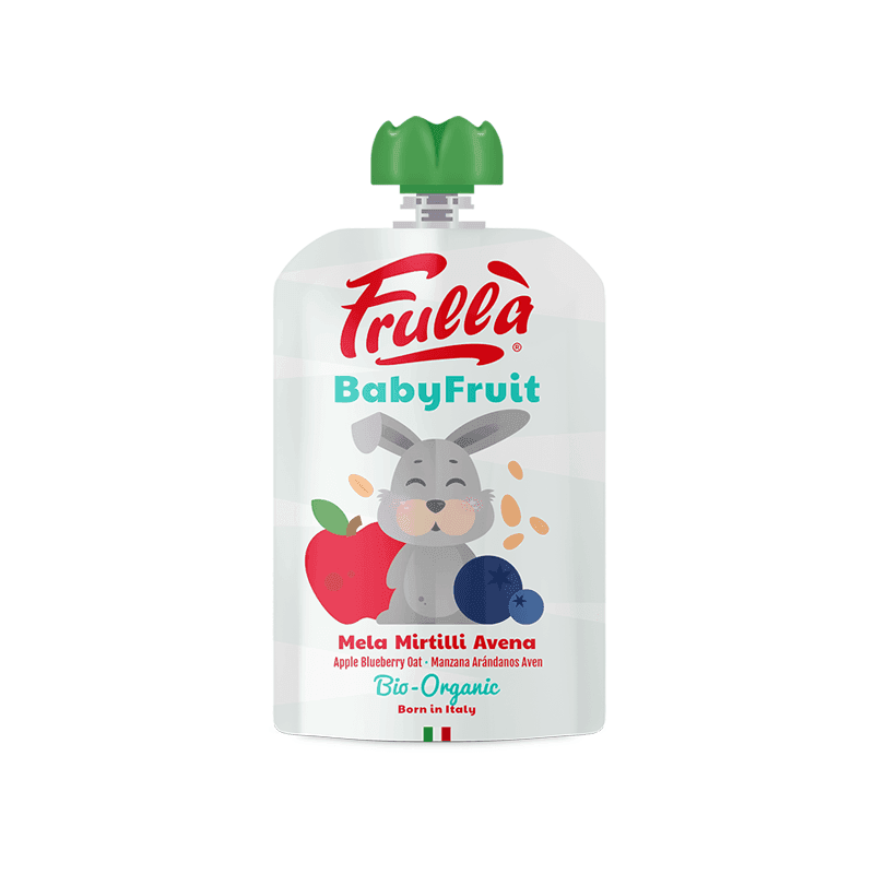 Baby Fruit Mela Mirtillo Avena Biologico