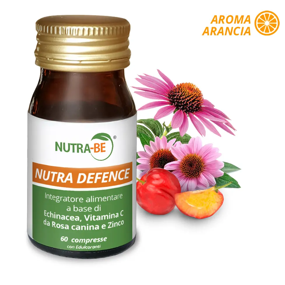 NUTRA DEFENCE per sistema immunitario | 60 compresse | Vegan