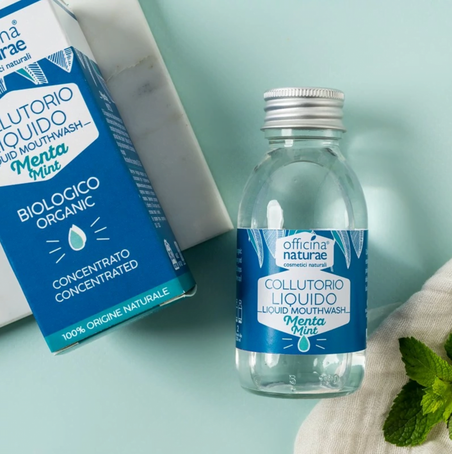 Collutorio Concentrato Menta - 100 ml | Officina Naturae - immagine 3