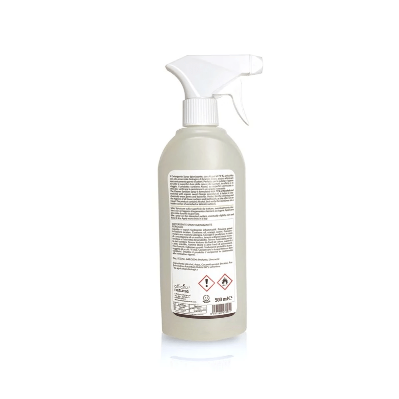 Alternative view of Detergente Spray Igienizzante per tutte le superfici 500ml | Officina Naturae