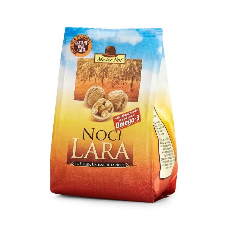 Noci in Guscio di Romagna - Varietà Lara Italiane - Calibro 32/36 - Busta 500 g