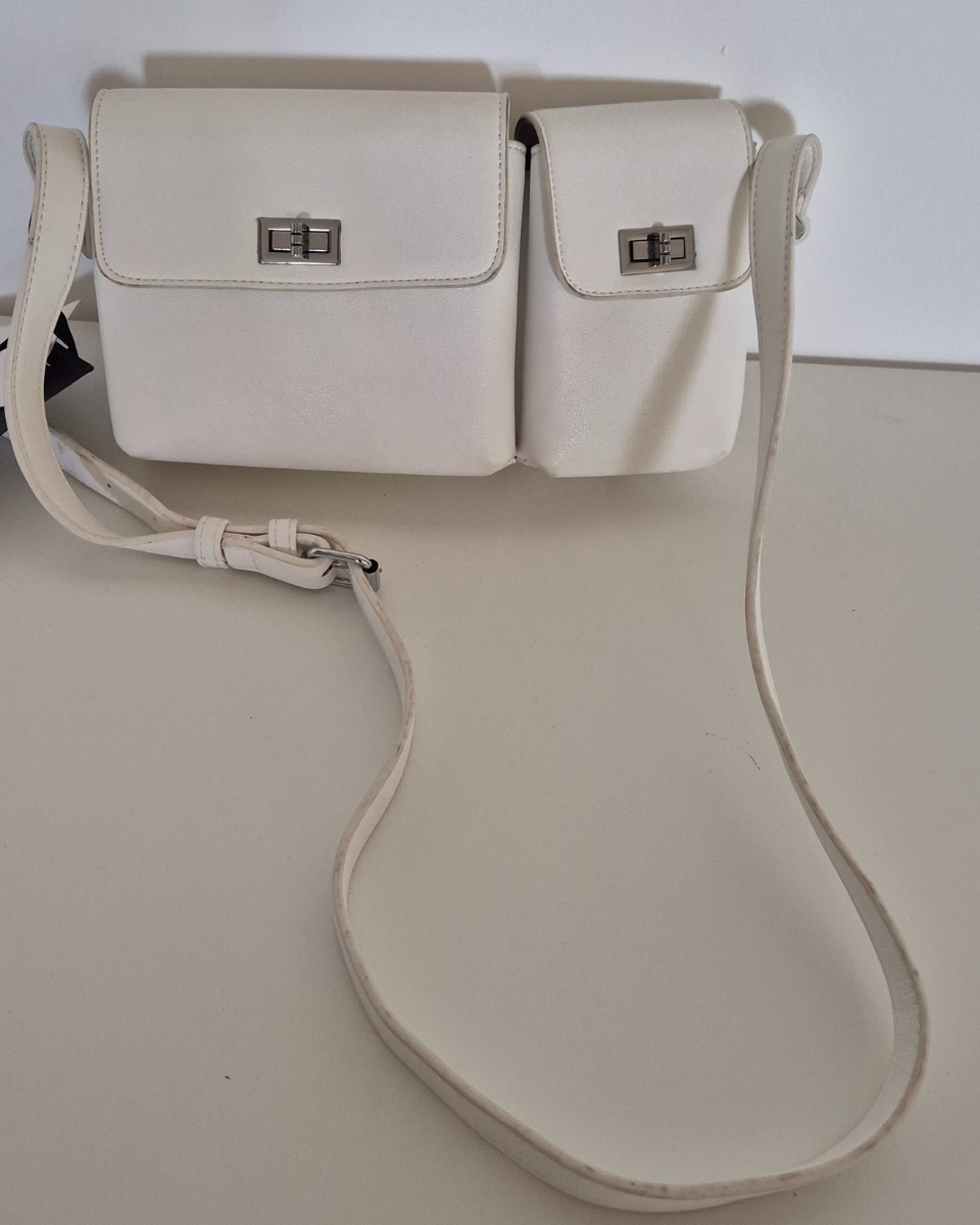 Borsa Tracolla Daisy col. Bianco