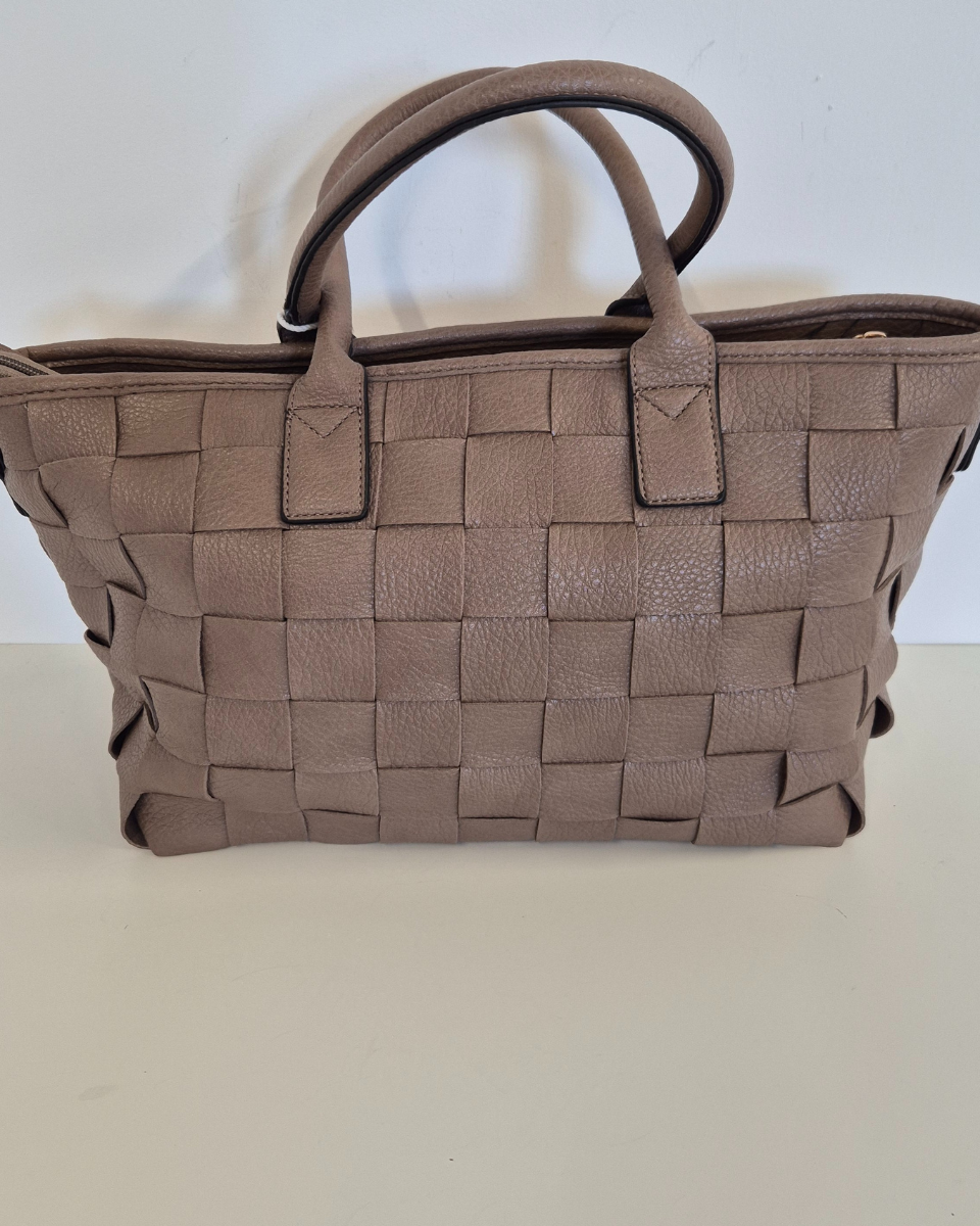 Borsa Tote Ines col. Tortora