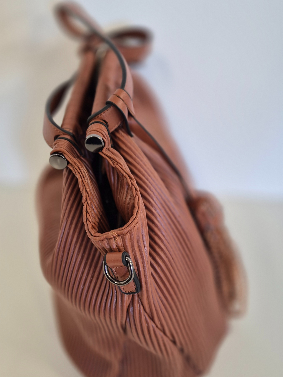 Borsa Arizona con Nappina col. Marrone - immagine 2