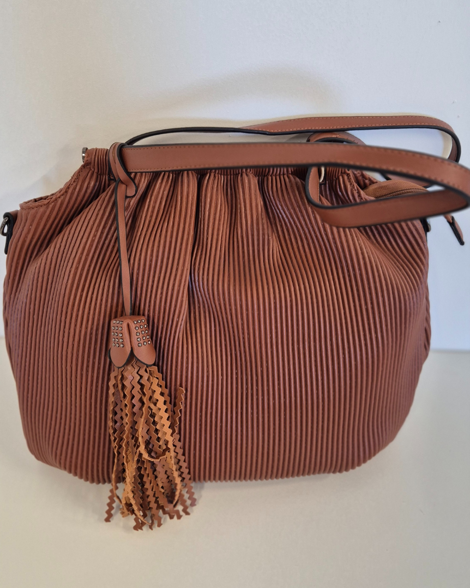 Borsa Arizona con Nappina col. Cammello