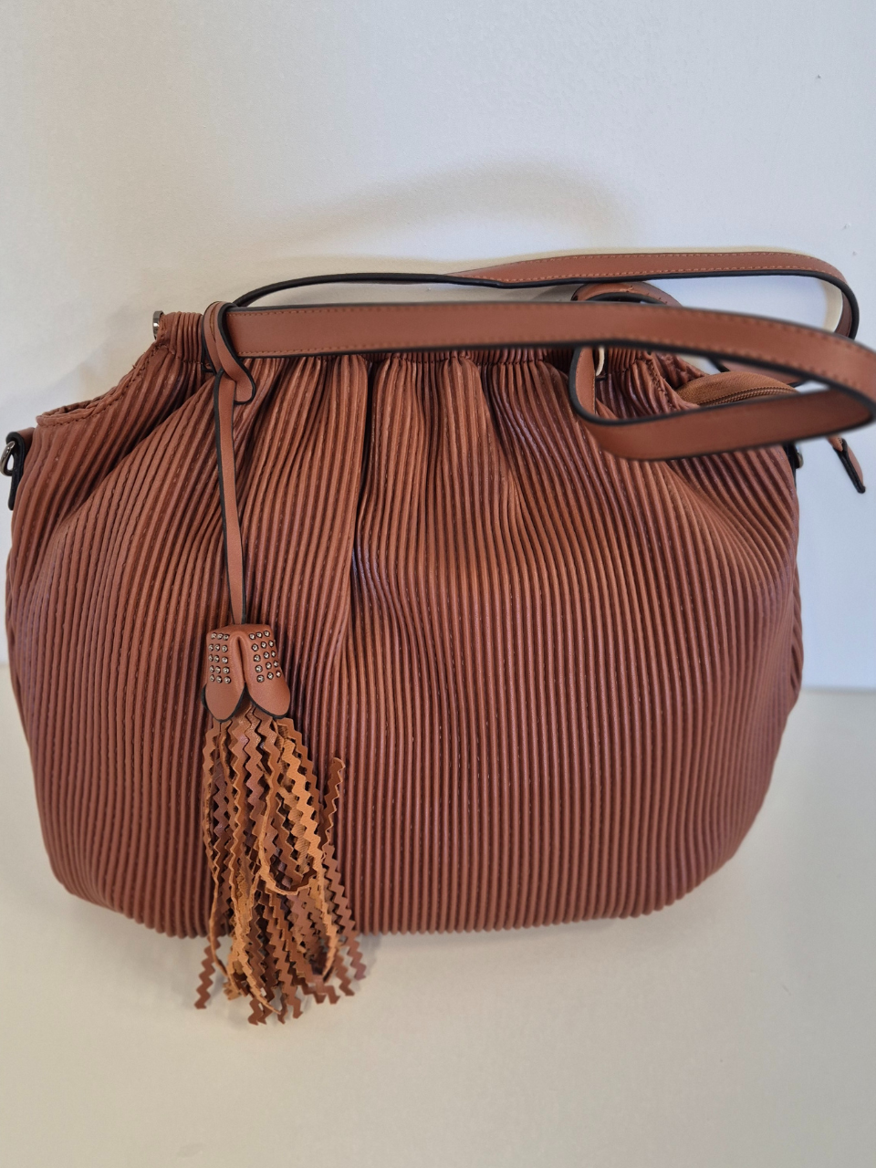 Borsa Arizona con Nappina col. Marrone