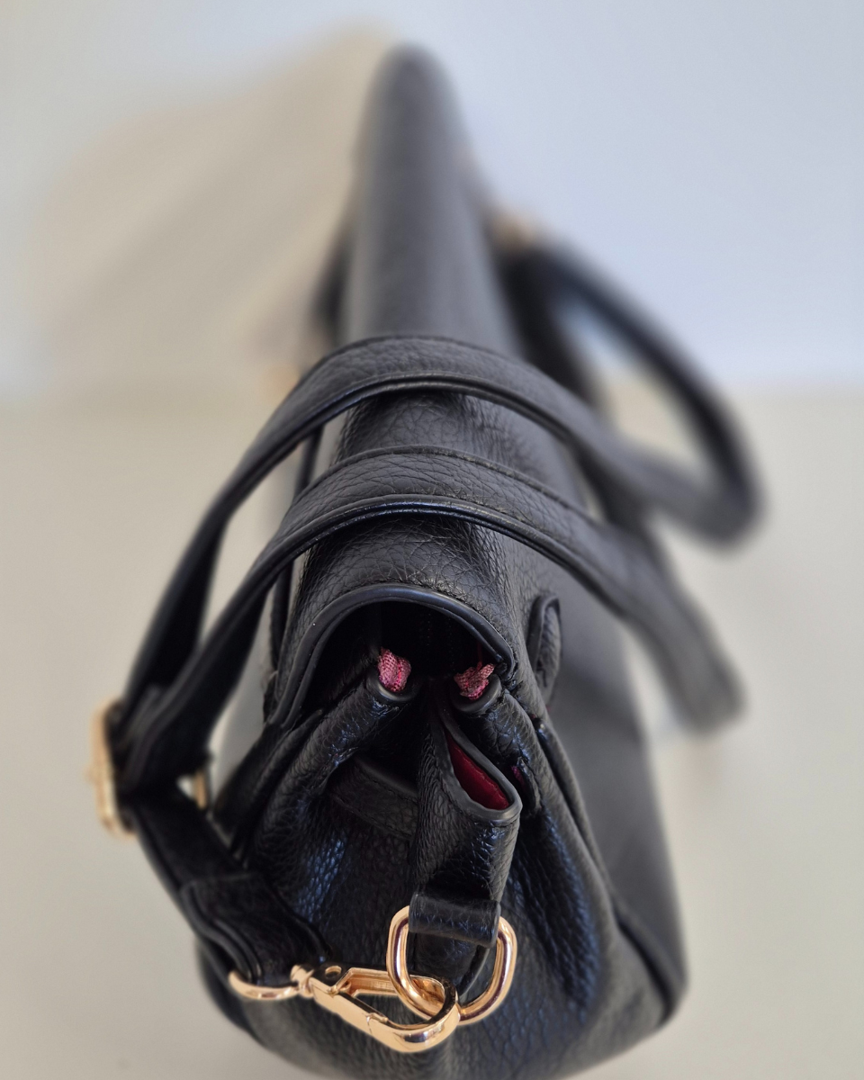 Alternative view of Borsa a Mano Monica col. Nero