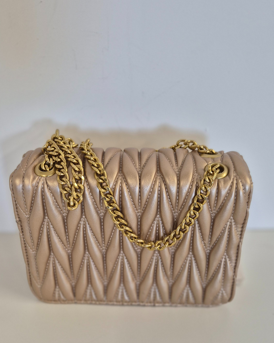 Borsa Clutch Matelassè Lily col. Oro