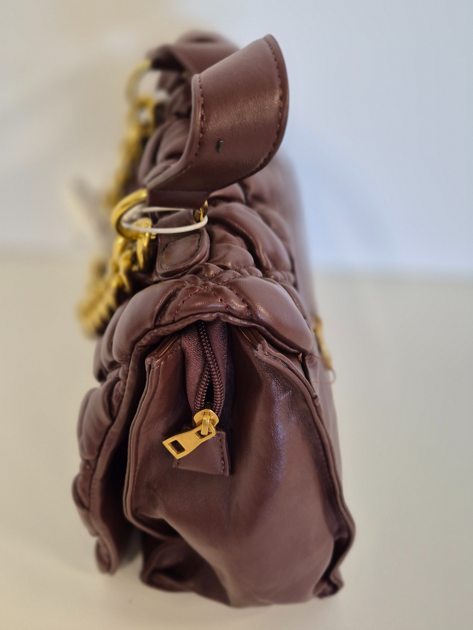 Borsa Matelassè Paris col. Marrone - immagine 3