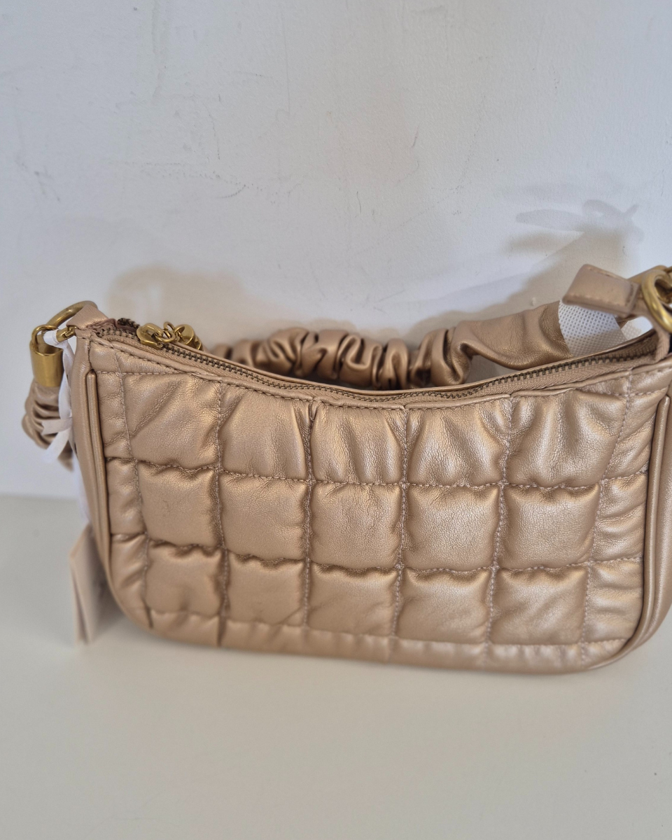 Borsa a mano Matelassè Juliet Col. Oro