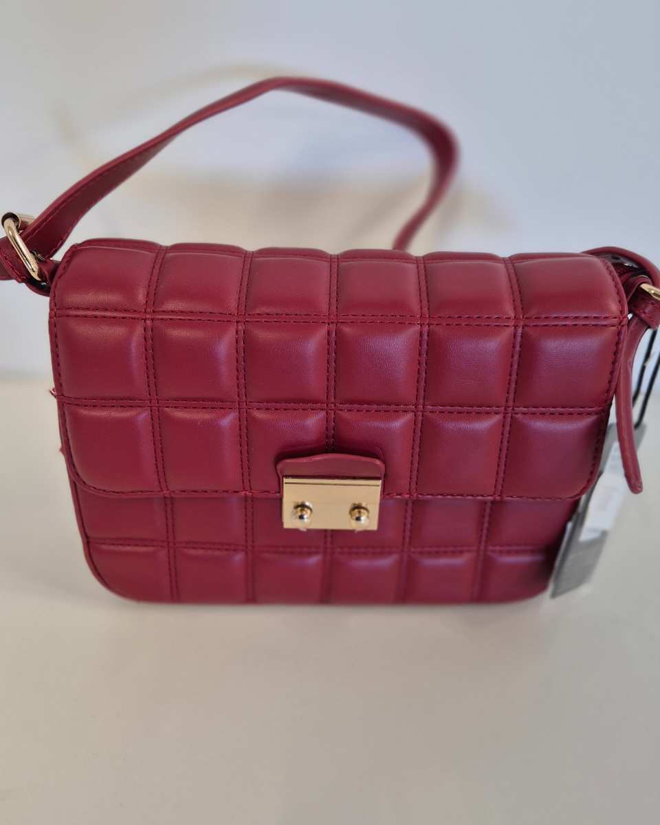 Borsa Matelassè Milano col. Rosso