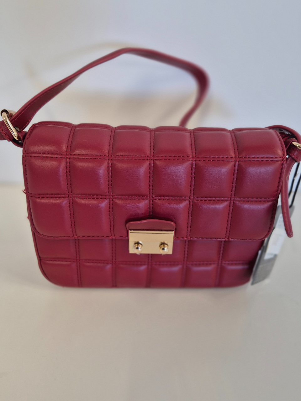 Borsa Matelassè Milano col. Rosso