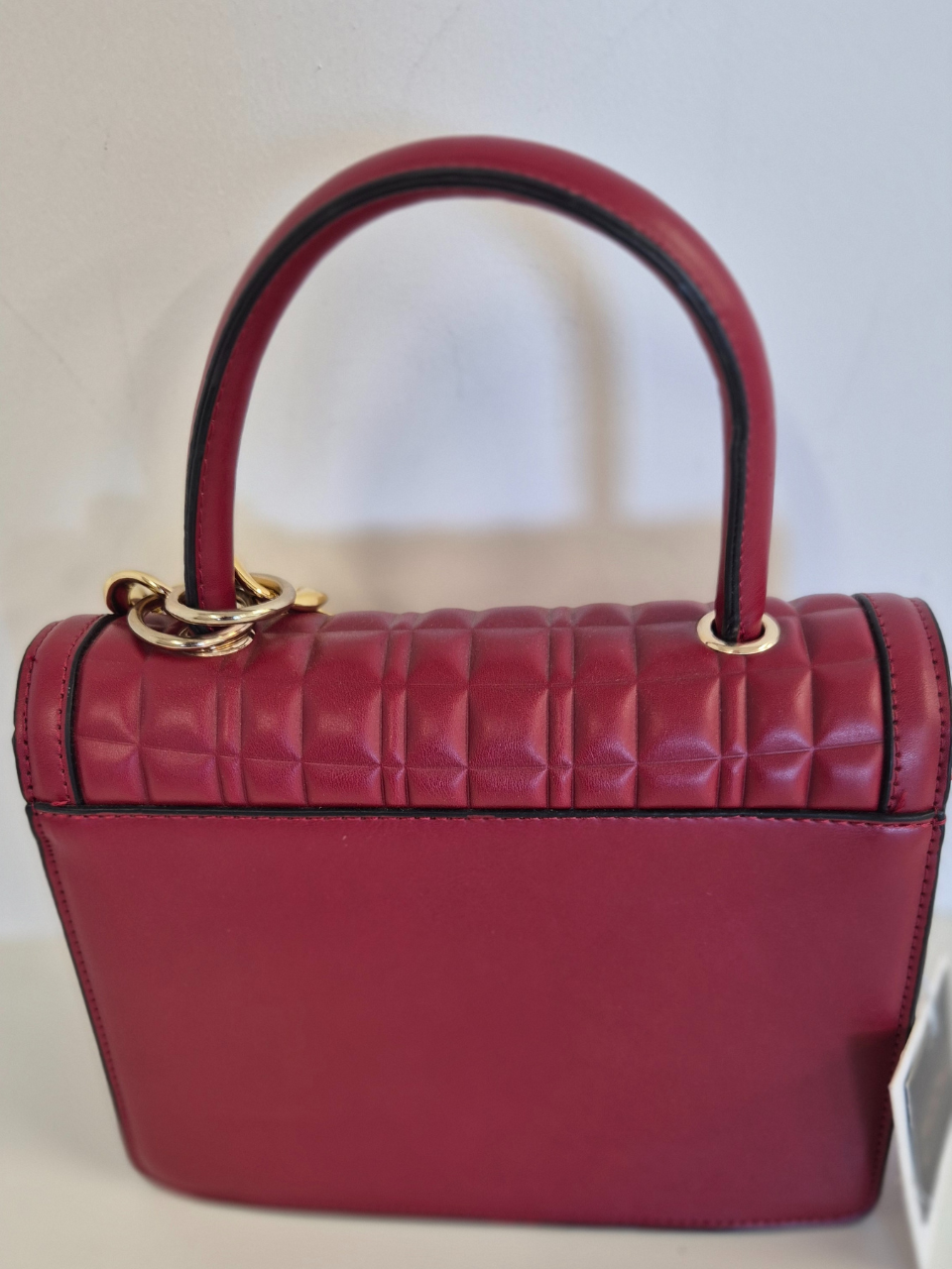 Borsa Matelassè e portafoglio abbinato Audrey col. Rosso - immagine 2