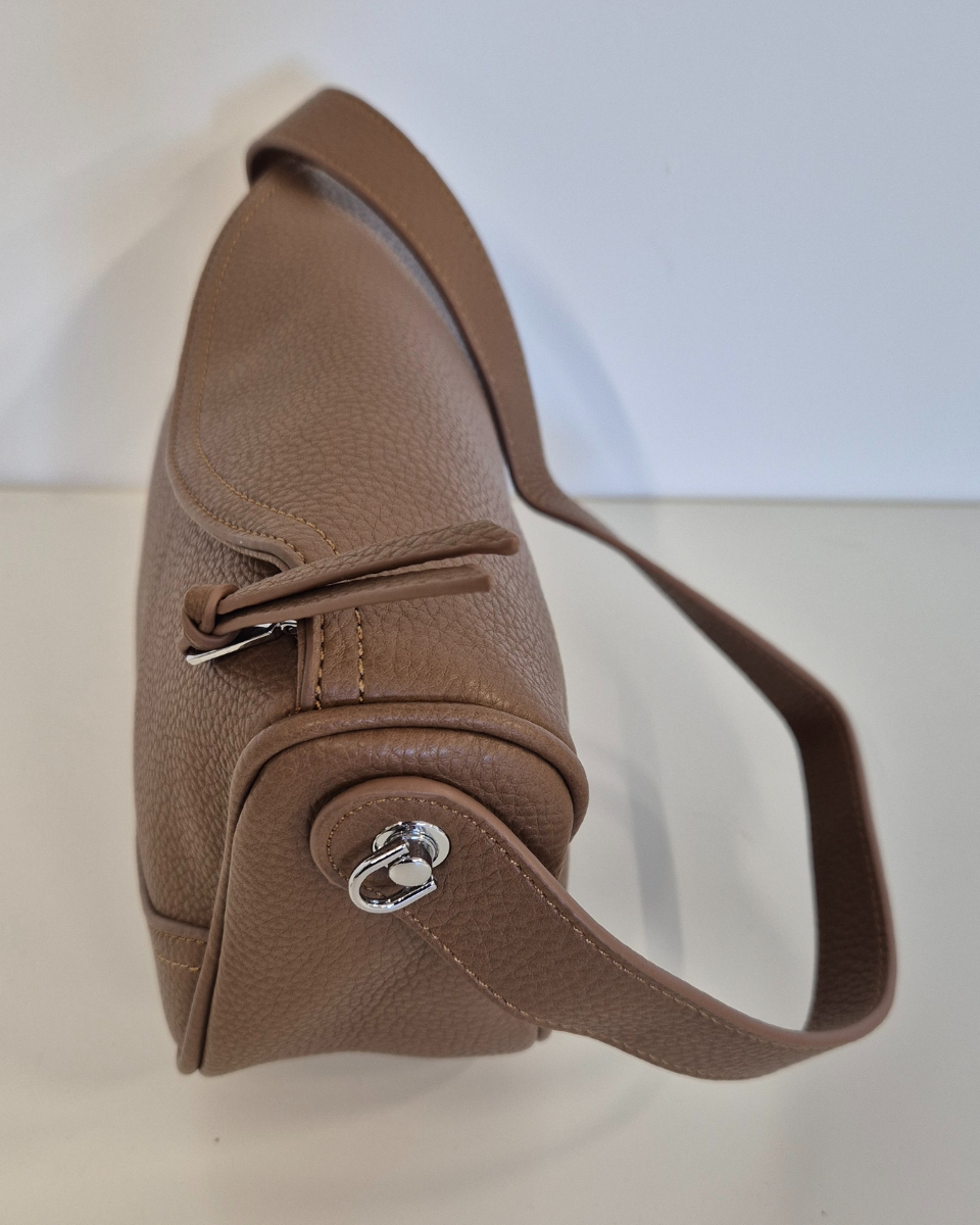 Alternative view of Borsa a tracolla Siena col. Marrone