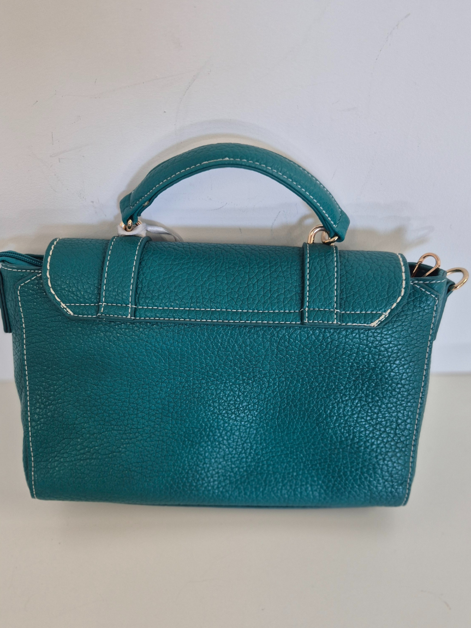 Borsa a Mano e Tracolla con borchie Mila col. Verde - immagine 2