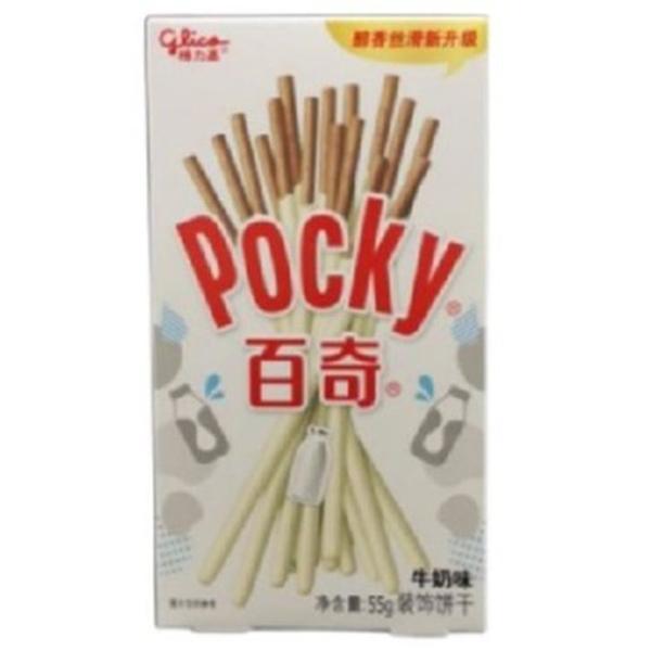 POCKY BASTONCINI WHITE MILK CHOCOLATE 55GR