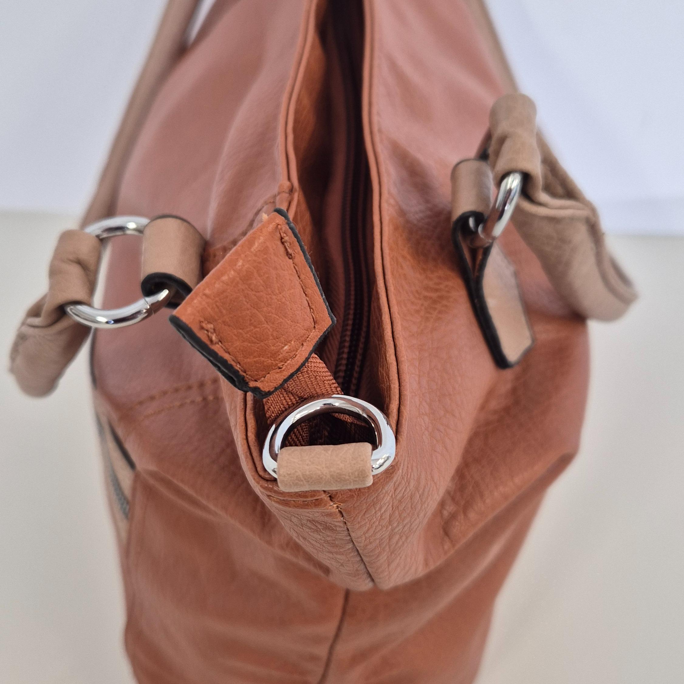 Borsa Shopping Elisa col. Cognac - immagine 3