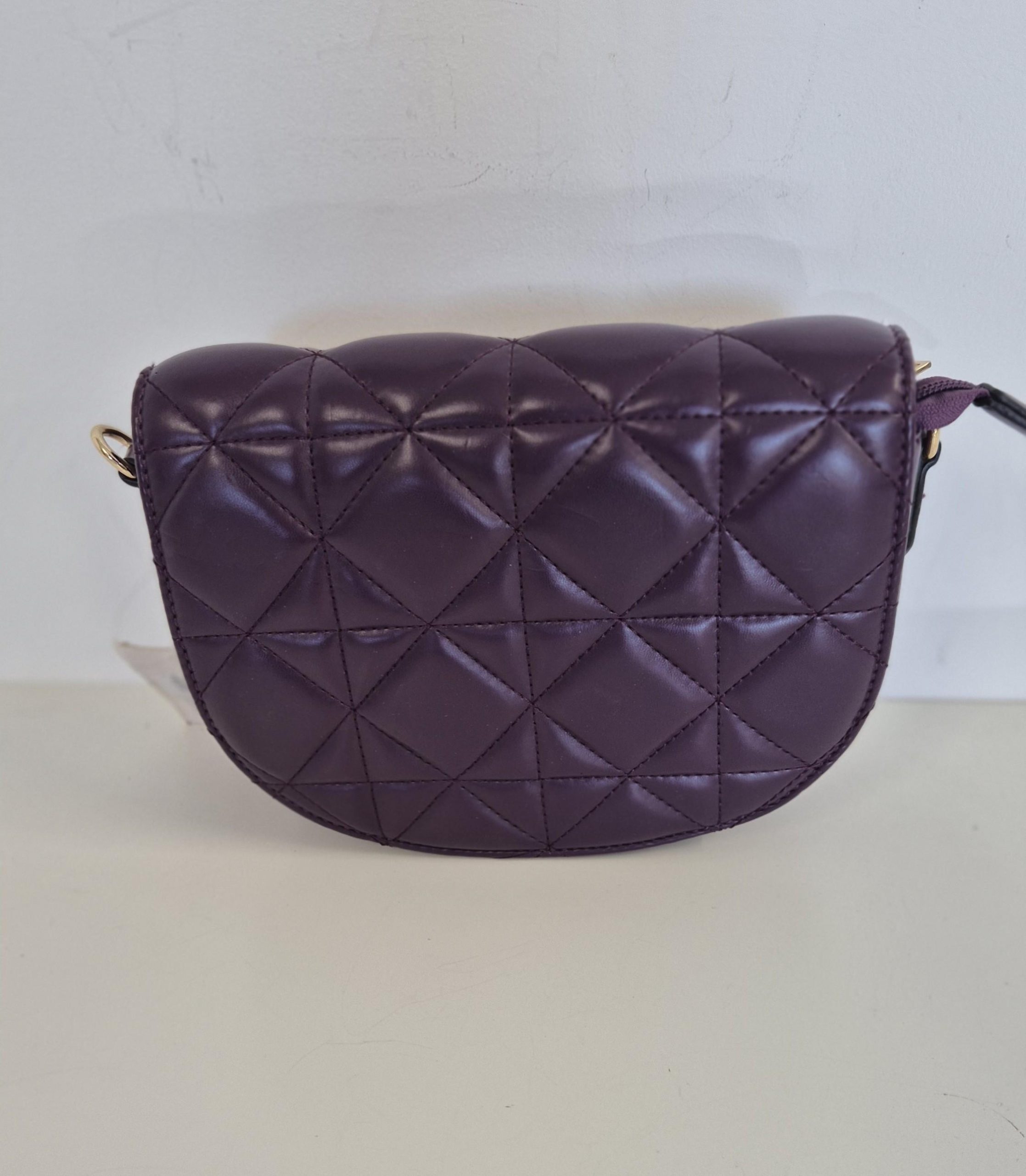 Borsa Saddle Livia col. Melanzana