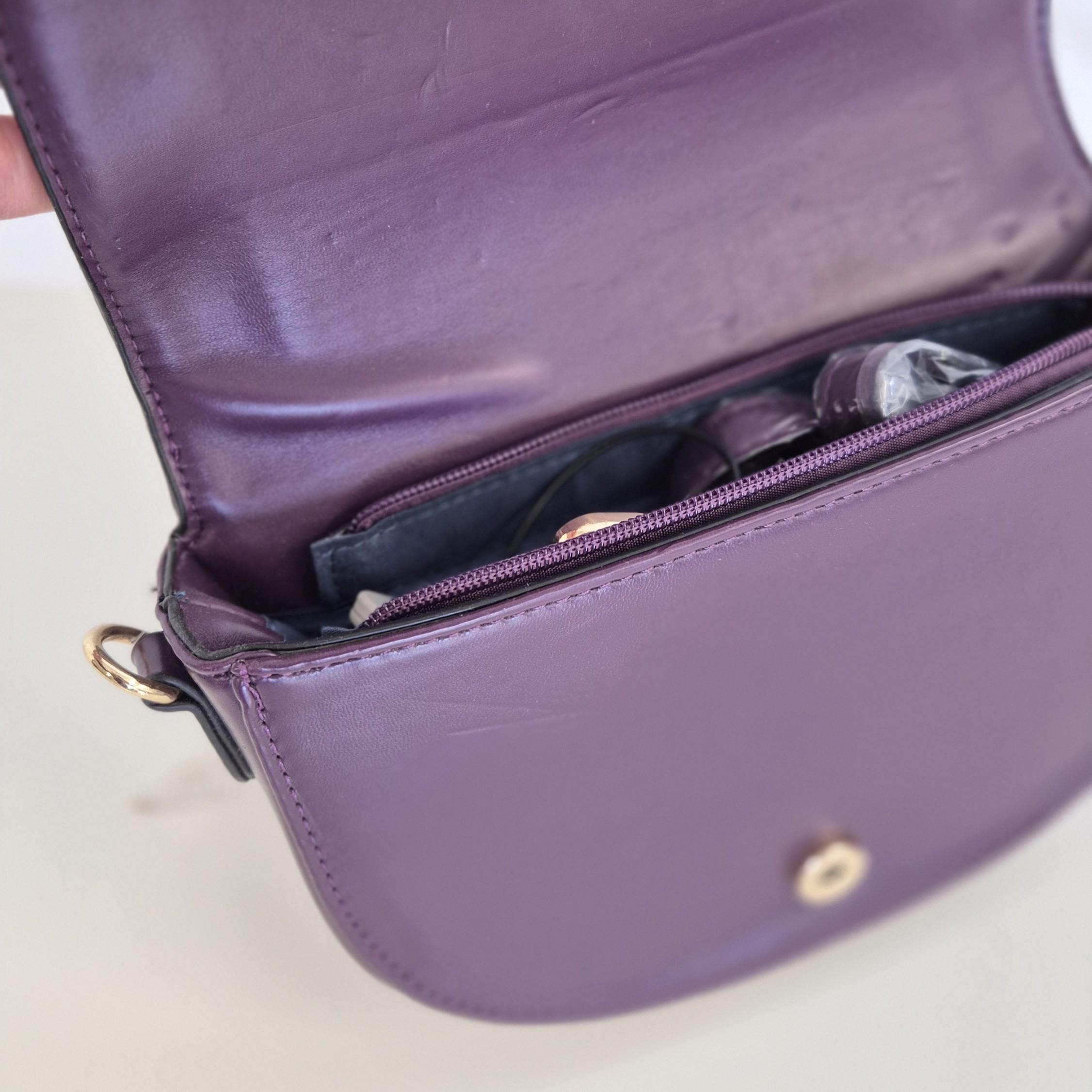 Borsa Saddle Livia col. Melanzana - immagine 2