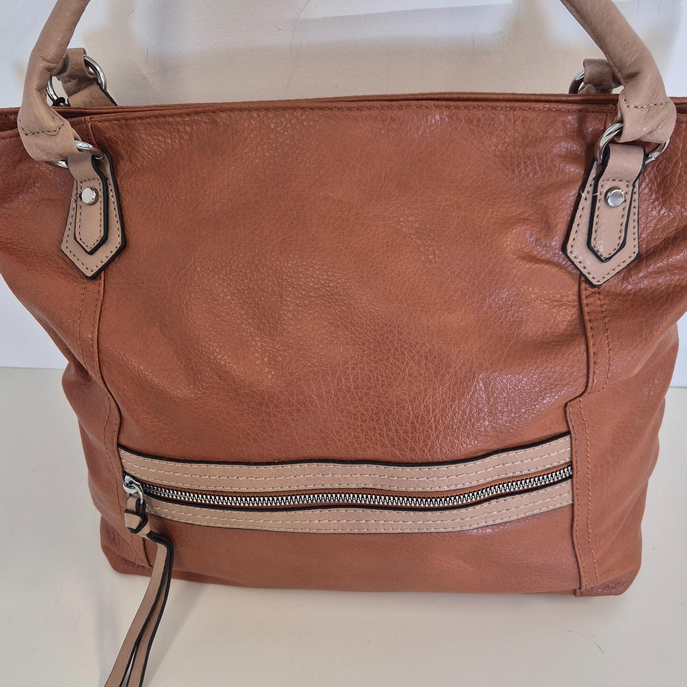 Borsa Shopping Elisa col. Cognac