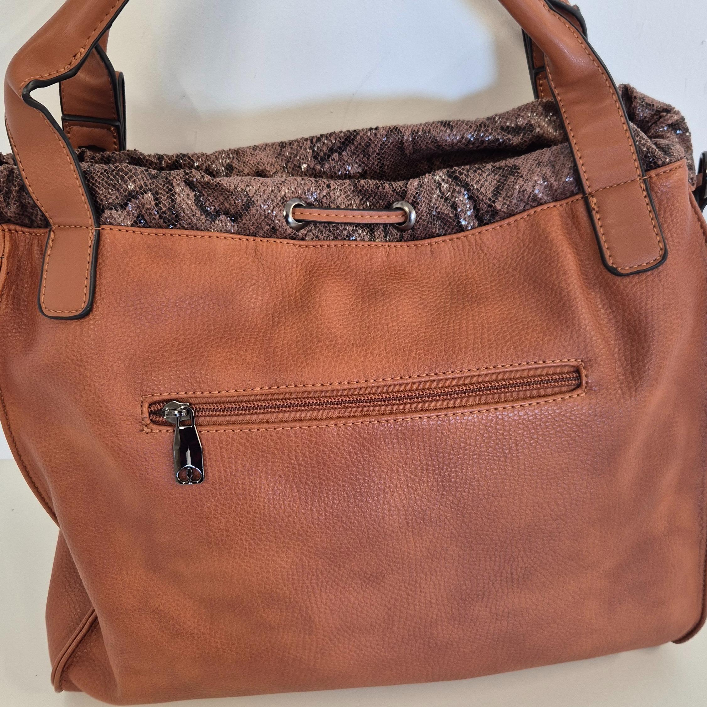 Borsa Shopping Nadia col. Cognac - immagine 2