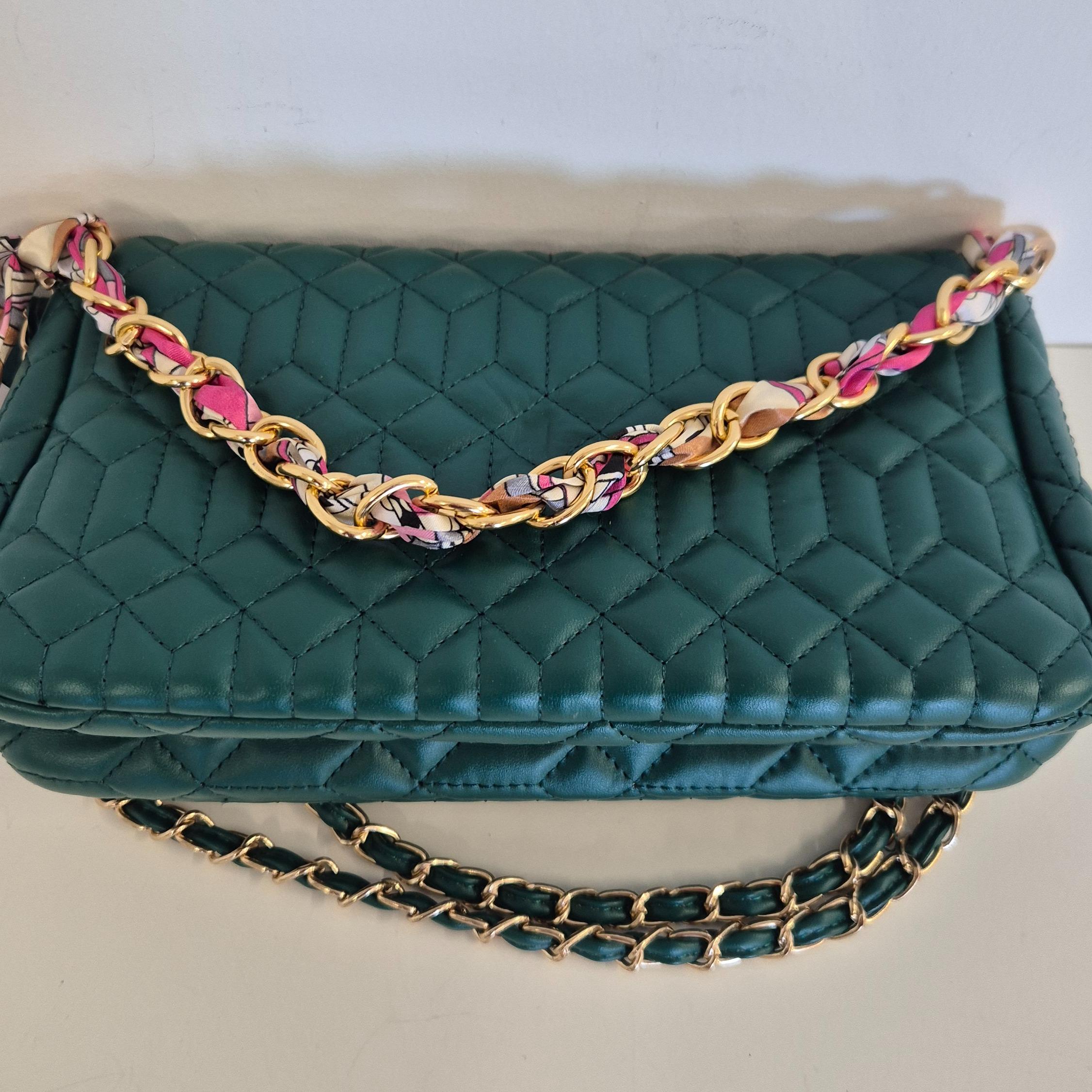 Borsa Shoulder Aurora col. Verde - immagine 2