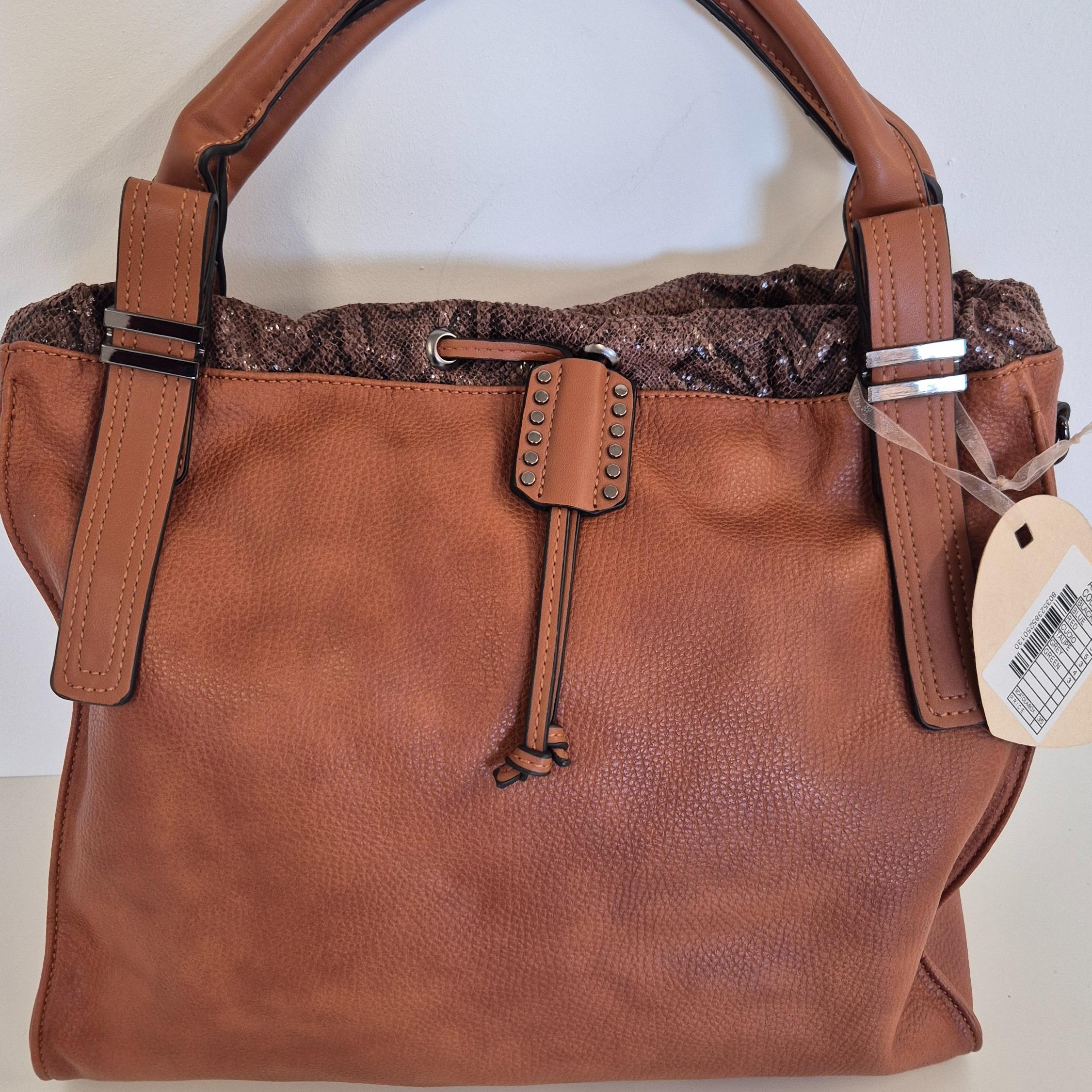 Borsa Shopping Nadia col. Cognac