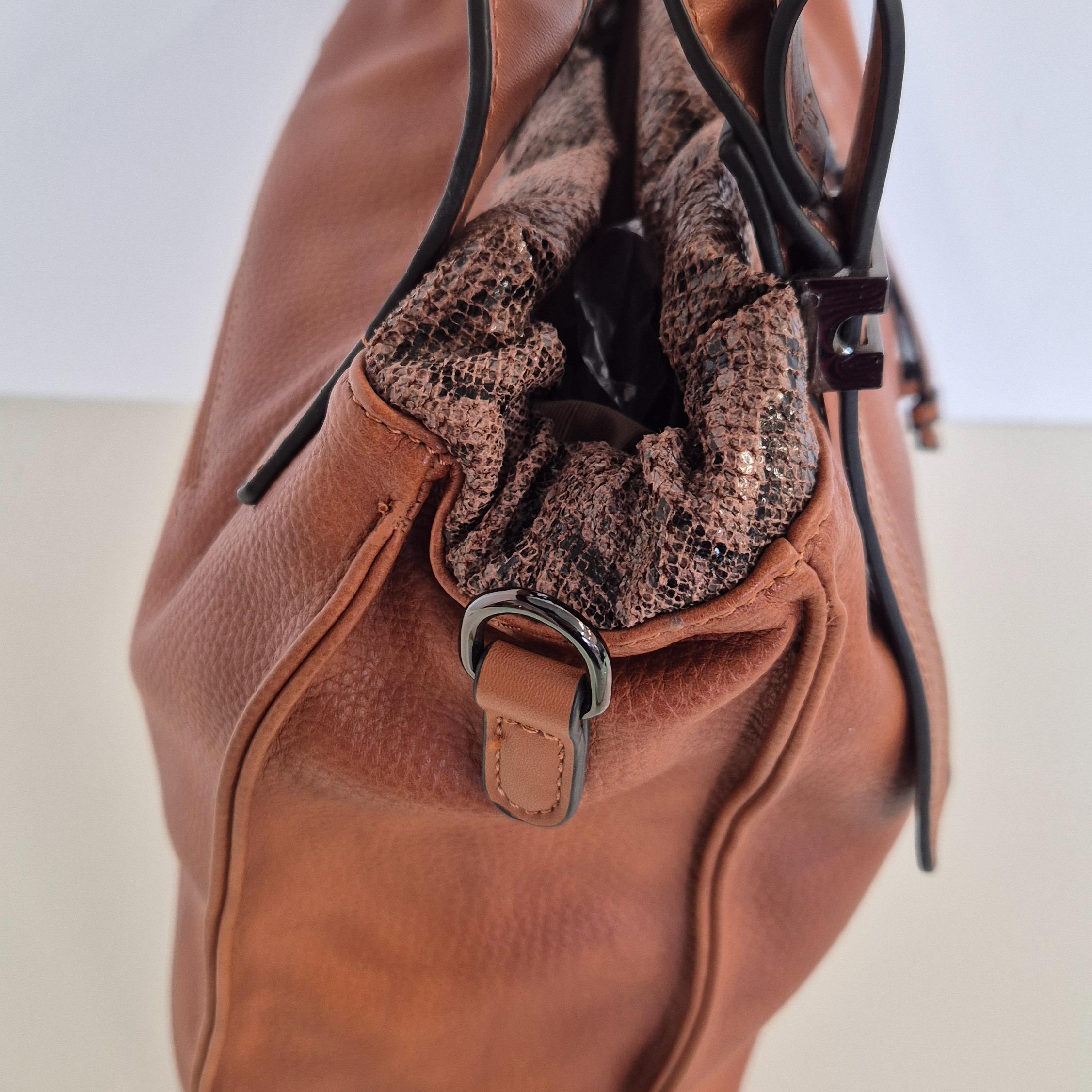 Borsa Shopping Nadia col. Cognac - immagine 3