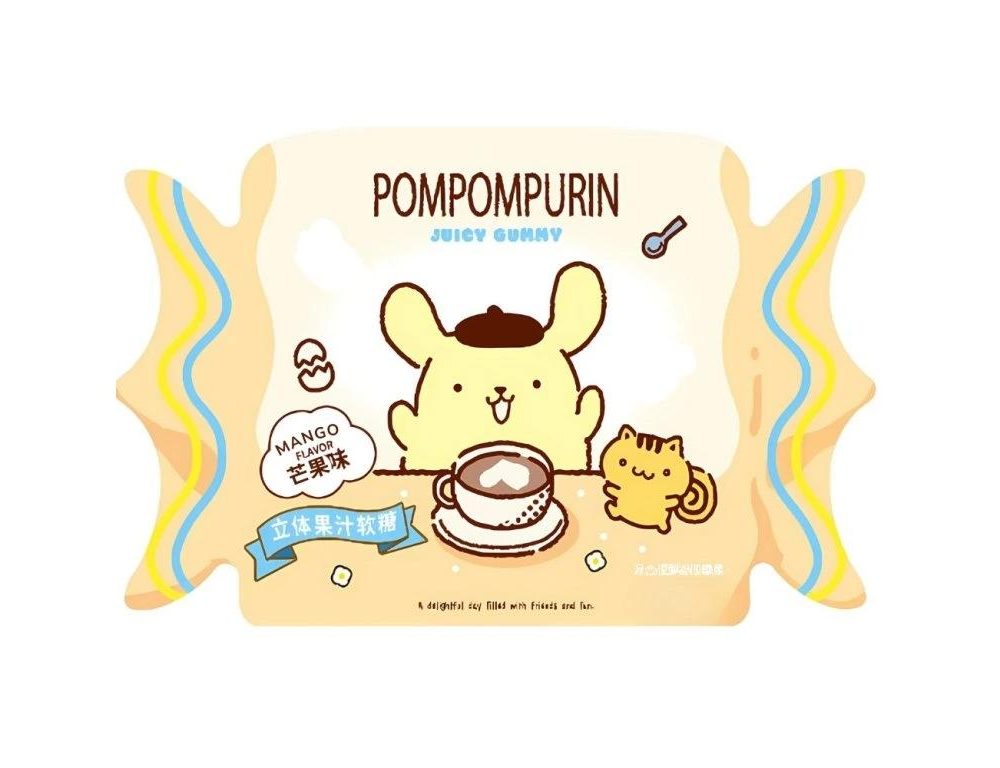 Pompompurin Caramelle Gommose Gusto Mango 36g