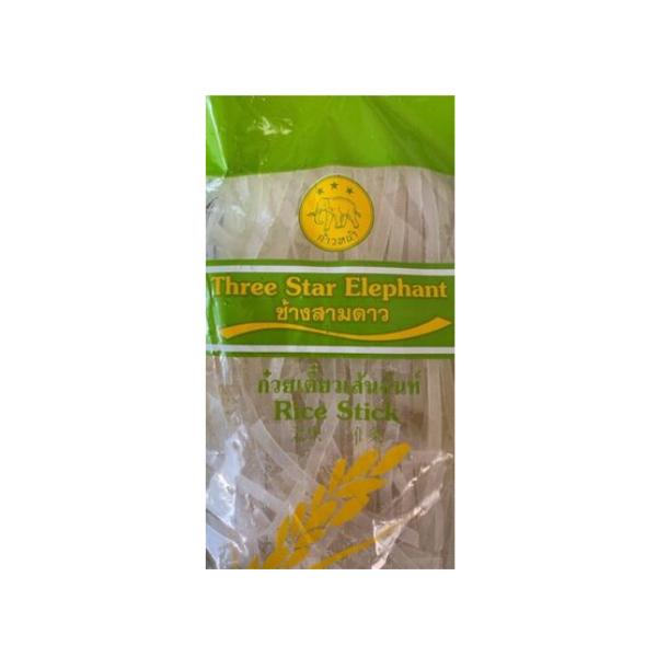 Spaghetti di riso – three star elephant 400g
