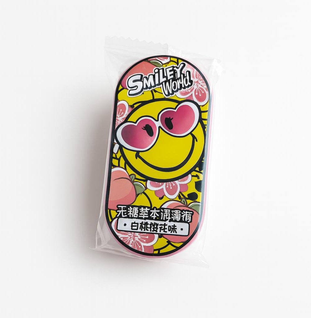 Smiley World Caramelle Sugar-Free alla Pesca Sakura