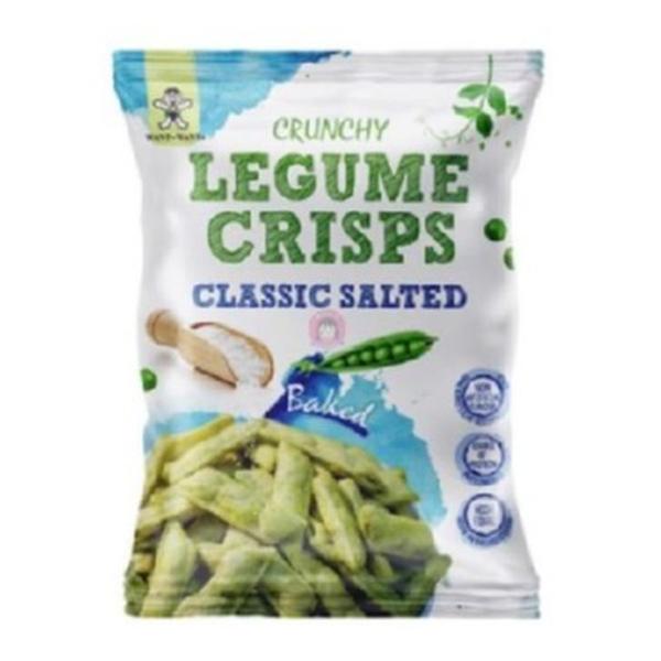 Legume Crisps Classic Salted 85G - Snack Salato Classico 85 Grammi Ideale per Pranzo o Merenda