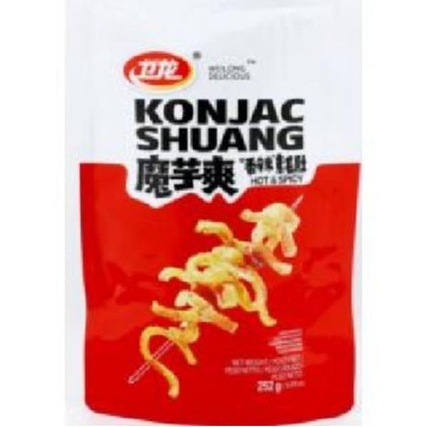 Konjac Shuang Snack di Konjac Piccante Stile Mala 50g Gusto Unico e Delizioso Ideale per chi Ami i Snack con Piccantezza